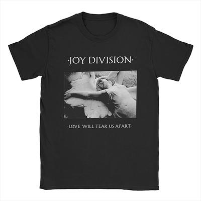 Joy Division Us Apart T-shirts Heren Puur Katoen Vintage T-shirts Ronde Hals T-shirts Korte Mouw Kleding Plus Size