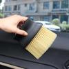 Car Interior Soft Bristle Dusting Brush - Air Outlet & Crevice Cleaning Tool