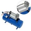 Tyre Inflator Pump Pressure Pump 150psi 12V Air Compressor with 6 Liter  Tyre Inflator Pump for Air Horn Train Truck RV Tire