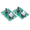 2Pcs Solar Lamp String Controller Module Circuit Board with 8 Kinds Light Mode and Switch 1.2V