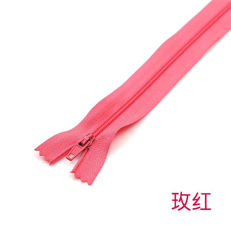 Men'S And Women'S Casual Pants Placket Zipper Clothes Pocket Zipper No. 3 Nylon Closed Tail Zipper