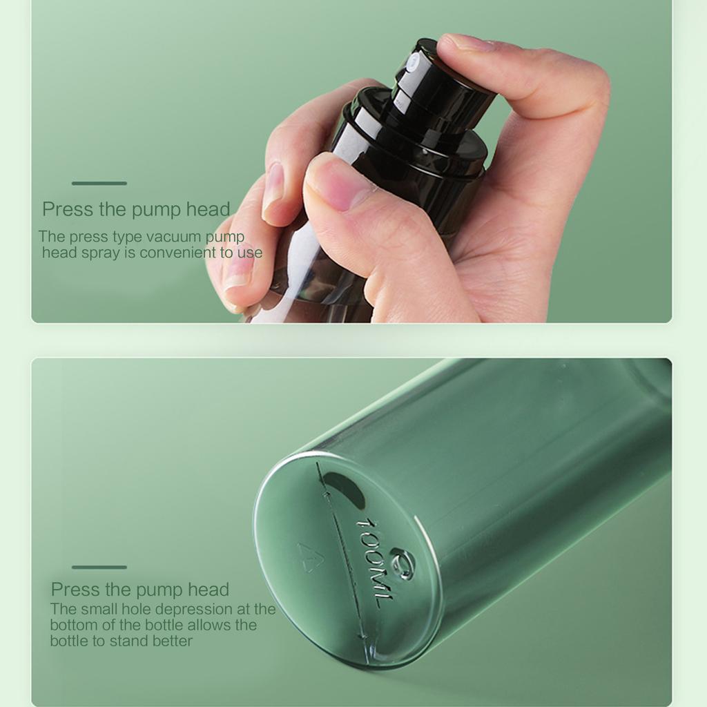 Spray Bottles 30ml 60ml 80ml 100ml 120ml Clear Empty Fine Mist Mini Travel Bottle Small Refillable Liquid Containers
