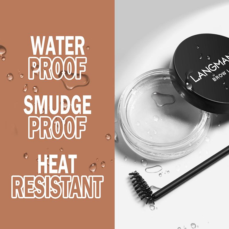 Natural Wild Eyebrow Enhancer Gel na úpravu obočí Voděodolné mýdlo na tvarování obočí Vosk na obočí