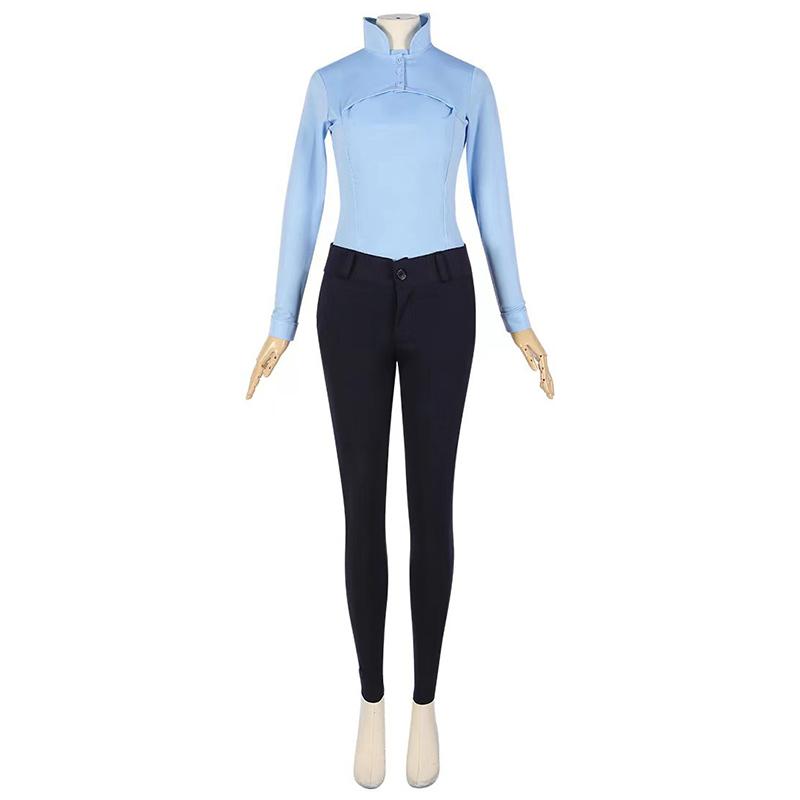 Women's Zootopia Judy Hopps Cosplay Costume - Full Set Officer Bunny Uniform