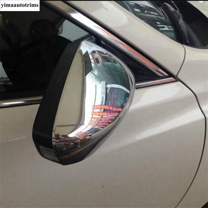 Rearview Mirror Cap Shell Decoration Protection Cover Trim For Mazda 6 Sedan & Wagon 2013-2017 Chrome Accessories Exterior Refit