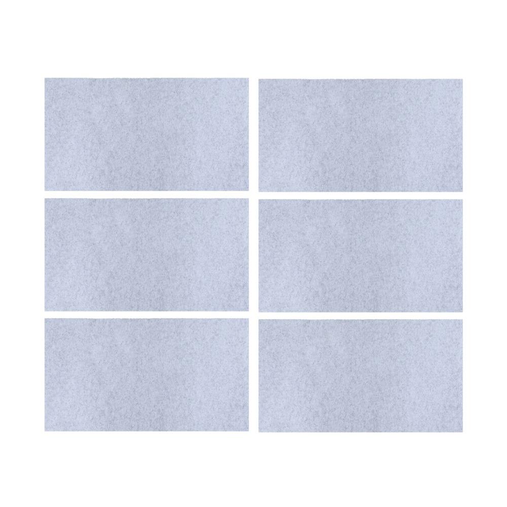3/6Pcs Non-Slip Disposable Kitchen Floor Mat Wear-resistant Oil Proof Kitchen Rug Non Washable Thick Absorbent Door Mats