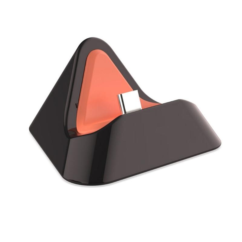

Charging Stand for NS2 Game Console Stable Charging Dock Station with Type-C Port Charger Holder Base Portable чорний/помаранчевий