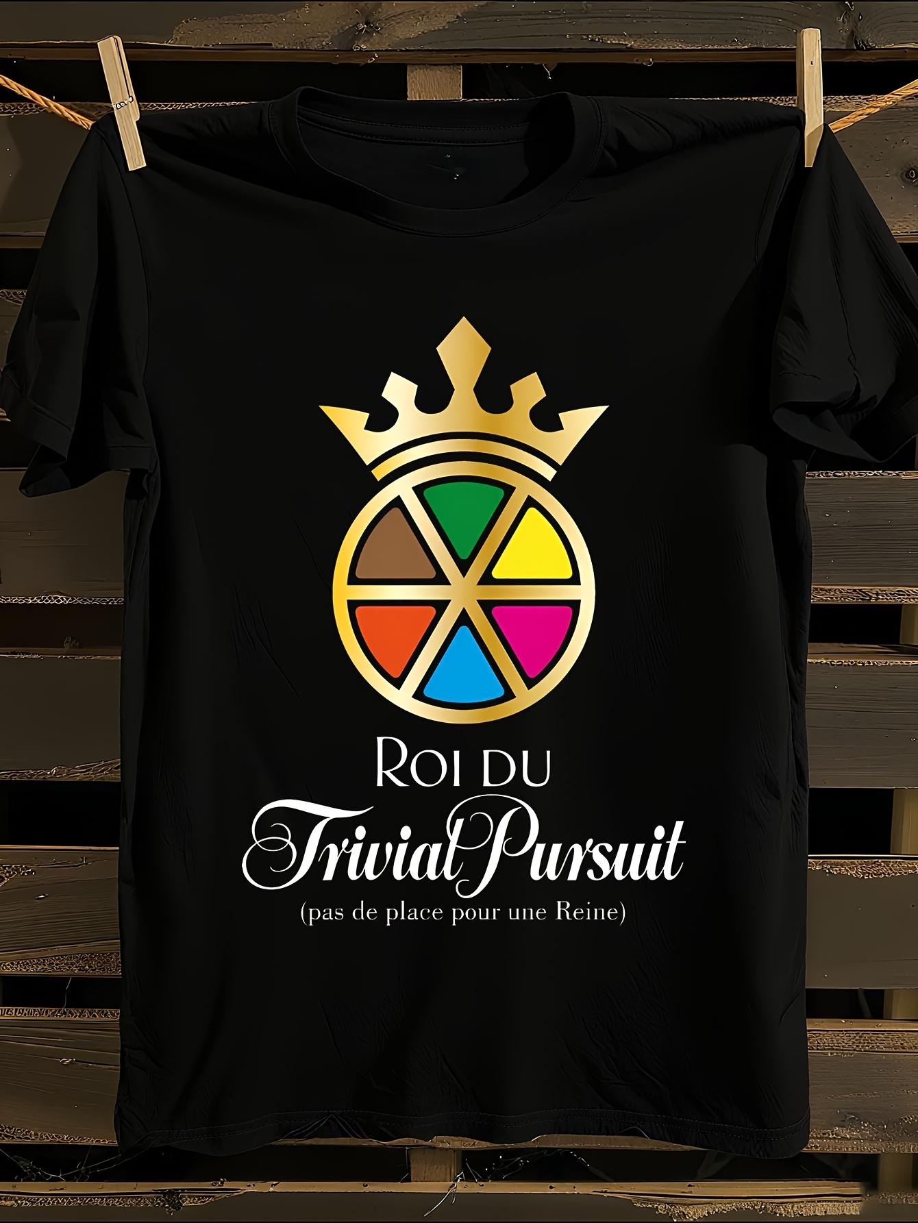 Geek On Fleek I Know Stuff Trivial Pursuit Board Game T-s... S