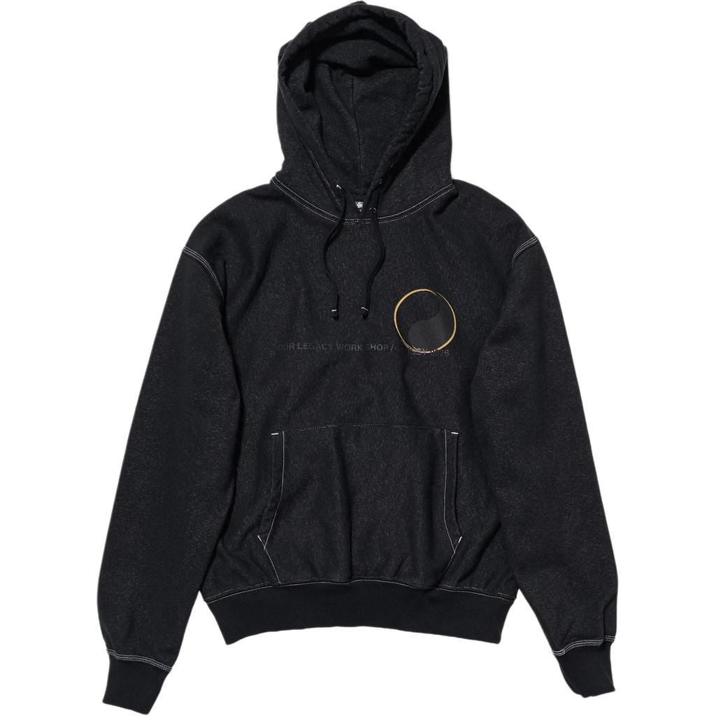 Stussy × Our Legacy Collaboration SS26 Work Shop Drop Shadow Hooded Sweatshirt Unisex Hoodies ST3923859ASHHV10