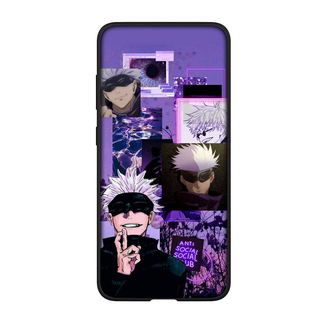 for iPhone 17 15 Xiaomi Poco F7 F8 X7 X6 C85 C75 C71 M8 Redmi Note 14 13 12 11 Pro Max 14C 13C 15C A3 A4 Phone Case Cartoon Jujutsu Kaisen Gojo Satoru