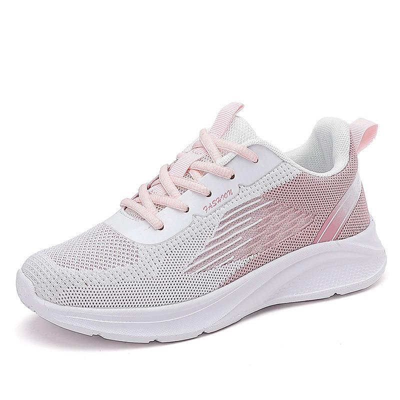 Large Size Spring and Summer New Shoes, Sports Shoes, Light Soft-soled Casual Shoes, Mesh Breathable and Comfortable Running Shoes