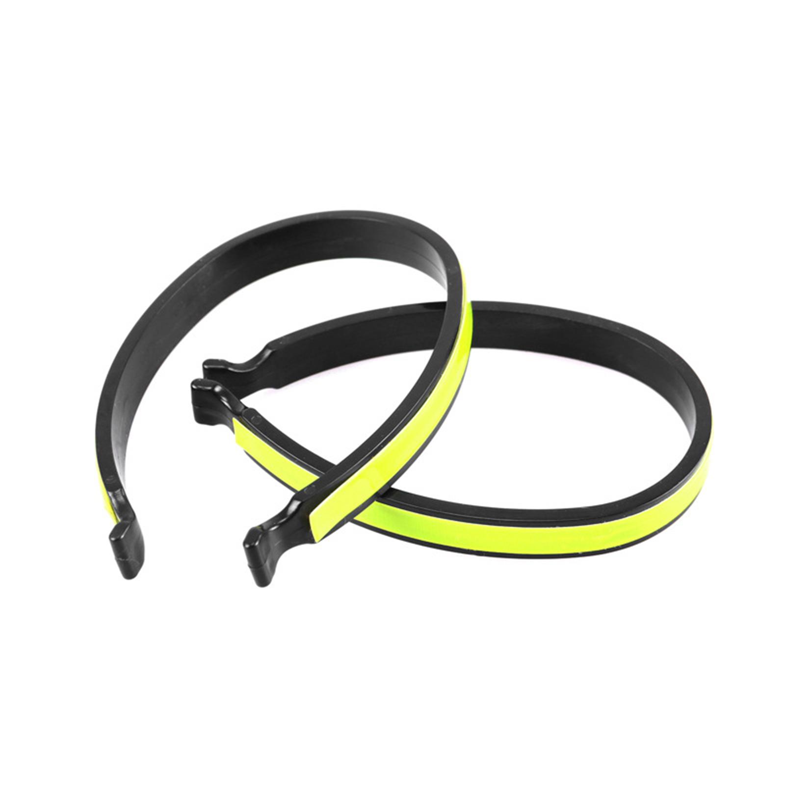 

Cycling Trouser Clip Cycling Ankle Safety Band Reflective Bicycles Clip Pant Leg Cuff Clip Bikes Cycling Equipment 1 жёлтый