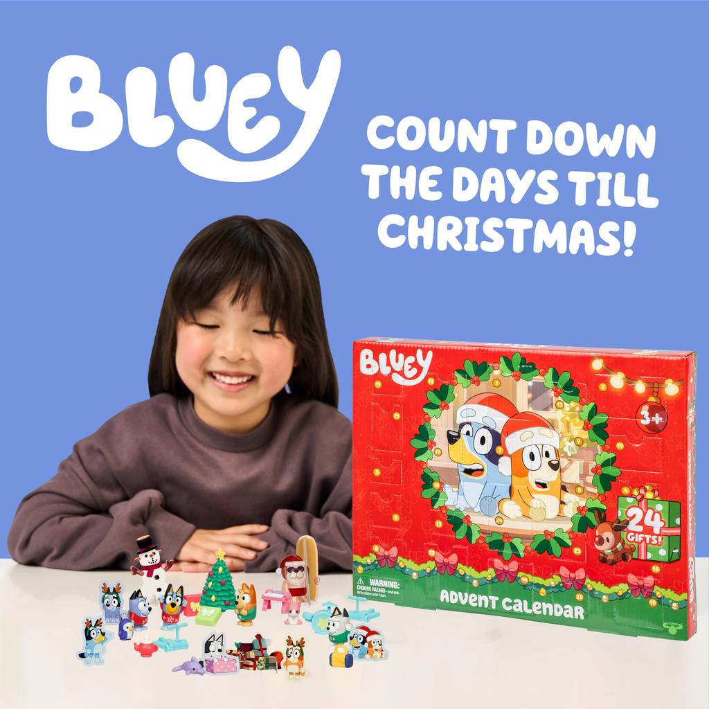 Bluey Minifigurer Överraskningsadventskalender