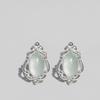 Women's Daily Accessory Sari Gemstone Earrings