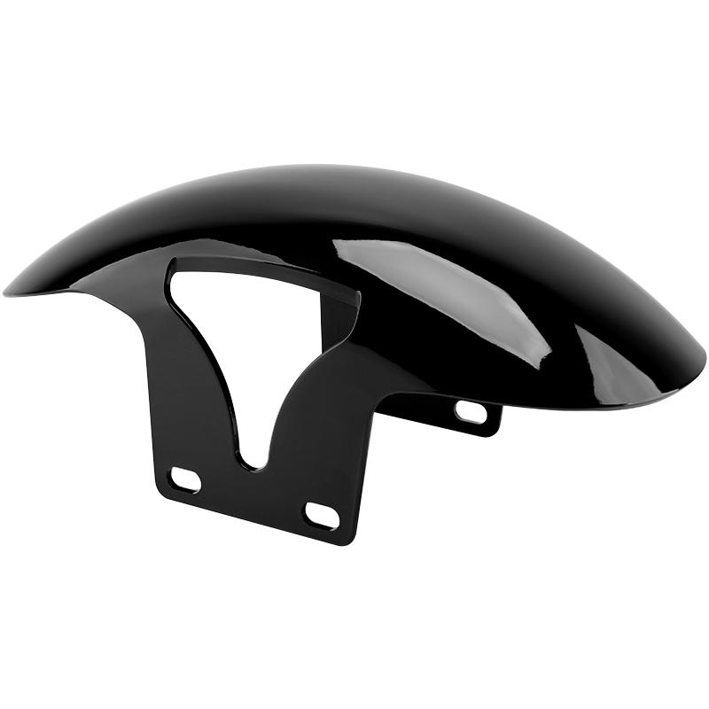 Motorcycle Gloss Black Front Fender Mudguard Motorbike Mudflaps Guard Parts For Harley Softail M8 Fatboy FLFBS FLFB 2018-up