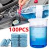 Car Windscreen Cleaner Effervescent Tablet Solid Cleaner Windscreen Window Glass Dust Wiper Car Wash Tool Car Accessories