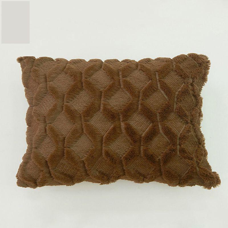 Super Soft Diamond Plush Pillowcase With Bright Colors For Stylish Living Room Decoration