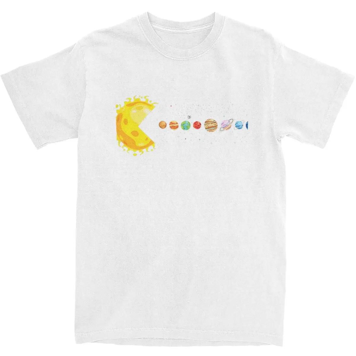 

Men Solar System T Shirts Funny Planet Sun and Astrology 100 Cotton Tops Short Sleeve T-Shirt O-Neck Leisure Casual Tshirt S