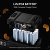 E2400LFP 2400W 2048Wh Stazione di Alimentazione Portatile, Generatore Solare a Onda Sinusoidale Pura, Batteria di Riserva di Emergenza UPS per Campeggio, Camper, Casa, Uso Esterno