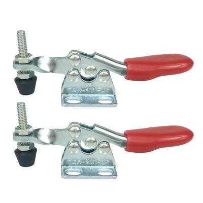 2PCS GH-201A Toggle Clamp Holding Capacity 27KG Quick Release Hand Clip Tool