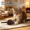 Plush Cat Toy Mouse Interactive Soft Stuffed Small Pet Toy with Sound for Cat Chewing and Playing Indoor Entertainment