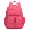 Modischer Damen-Rucksack, wasserdicht, Nylon, weicher Griff, solide, mehrere Taschen, Reise-Reißverschluss, feminine Schultaschen, Laptop-Rucksack