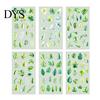 Floral Scrapbook Supplies 6 Sheets/Set Natural Flower Stickers, Waterproof PVC Plants Decals, Retro Stickers Transparent Decorative for DIY