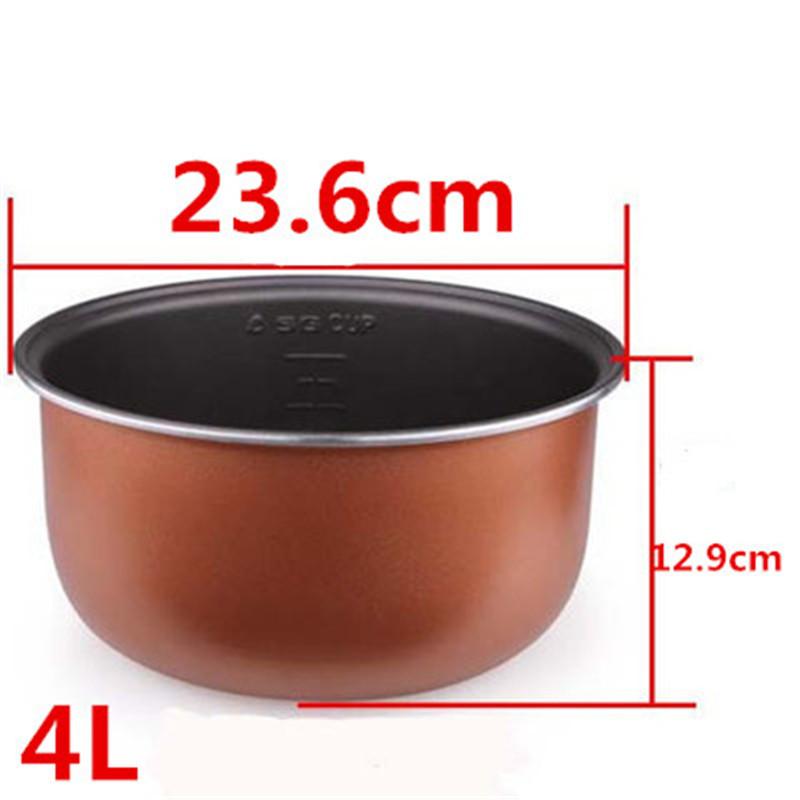 Non Stick Cooking Pot 304 Stainless Steel Rice Cooker Inner Container Replacement Accessories Food Rice Cooker POT