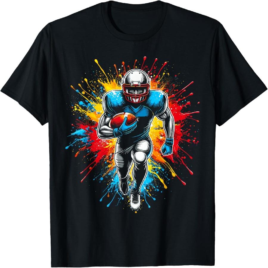 American Football Player T-Shirt XXXXXL чёрный
