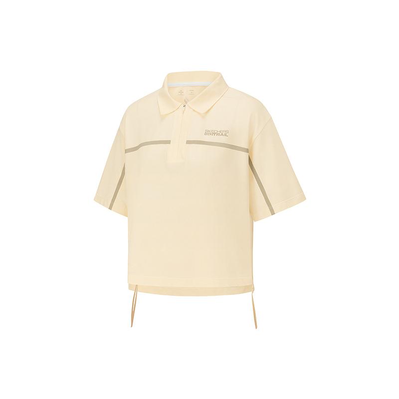Skechers Moisture Wicking Quick Dry Breathable Polo Shirt Women tops P226W112-00V7 L