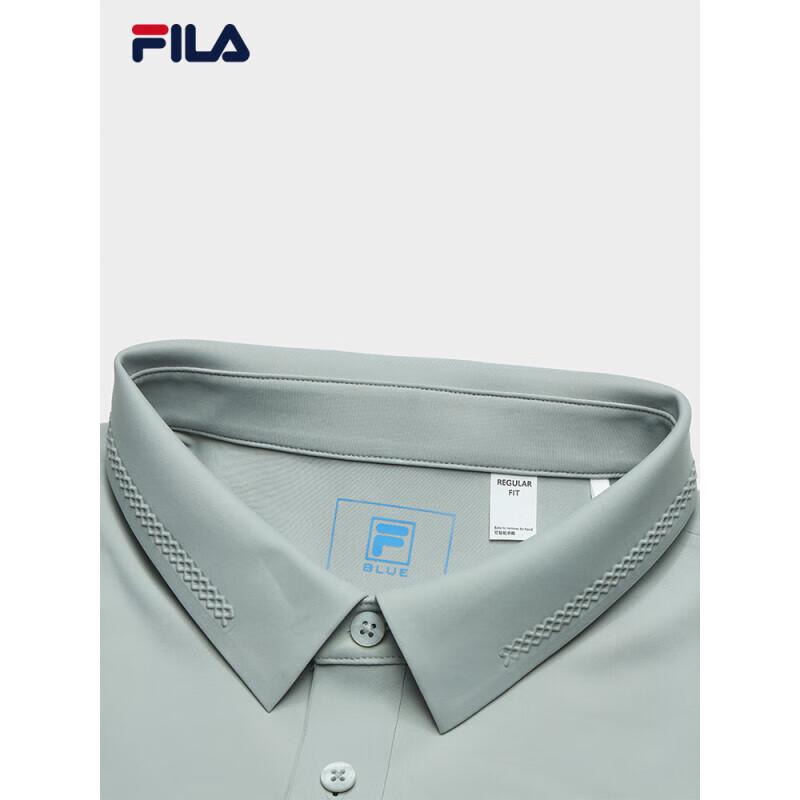 Fila Men's Knit Short Sleeve Polo Shirt