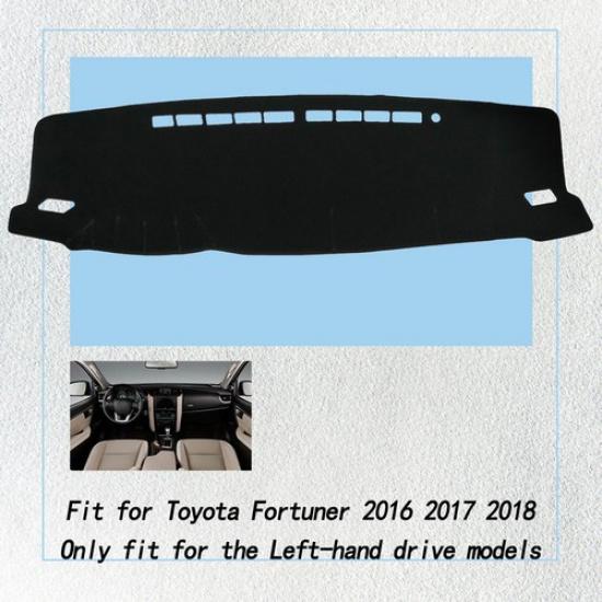 Car DashMat Cover Non-slip Shade Dashboard For Toyota Fortuner 2016 2017 2018