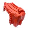 Bulk Train Track Scene Accessories Red Curved Bridge Pier Assembly Game Compatible with Electric Train Boys' Toys S29-7