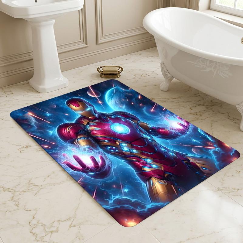 Iron Man Living Room Nonslip Area Rug Soft Carpet For Bedroom Game Playroom Sofa Office Home Decor Doormat Christmas Gift C926575