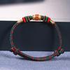 Ethnic Style Braided Rope Bracelet Kit: DIY Beaded Woven Lucky Rope
