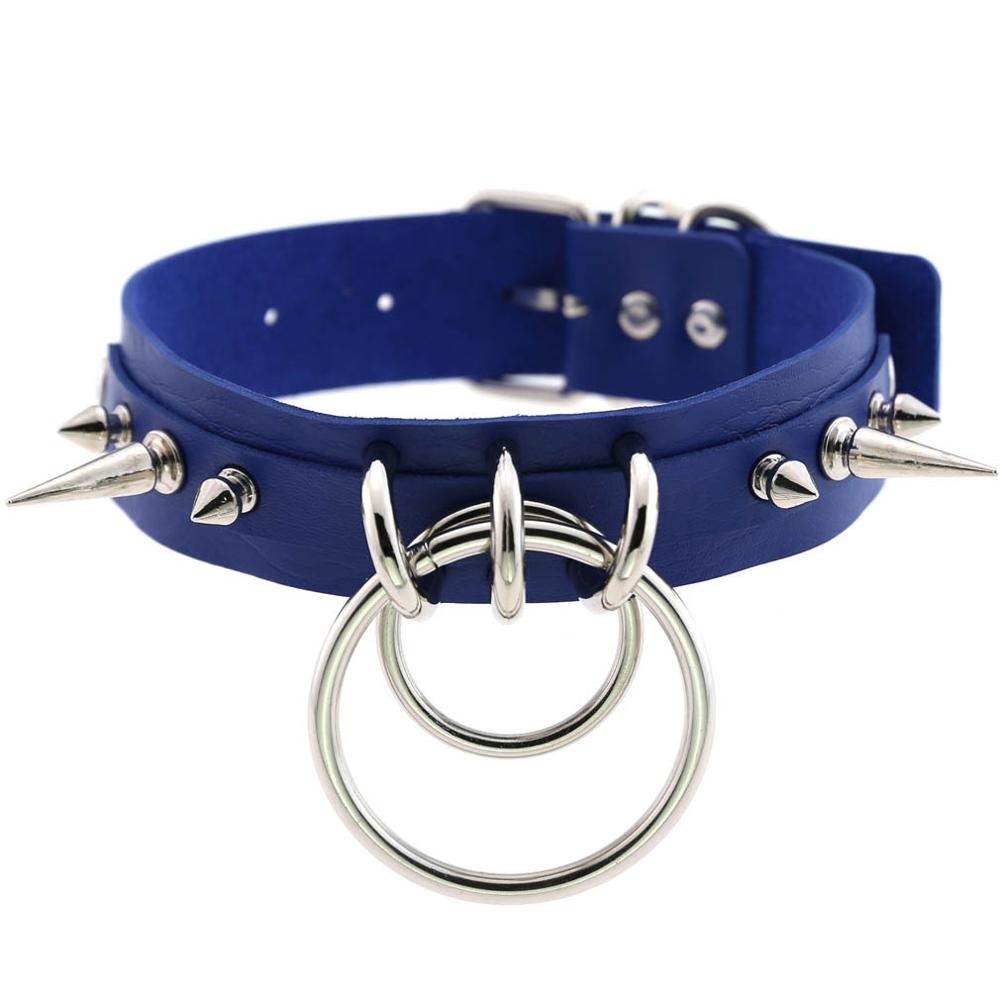 Spiked Choker For Women Men Punk Rock Collar Goth Fashion Necklaces  Leather Studded Choker Girls Harajuku Gothic Jewelry