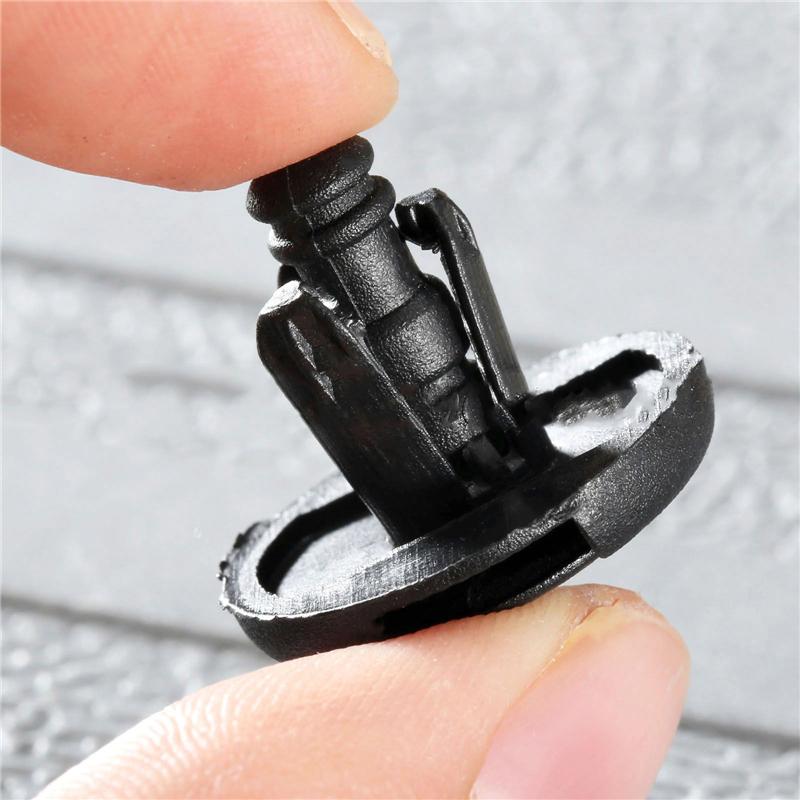 50Pcs Under Engine Splash Guard Rivet Fastener Clips