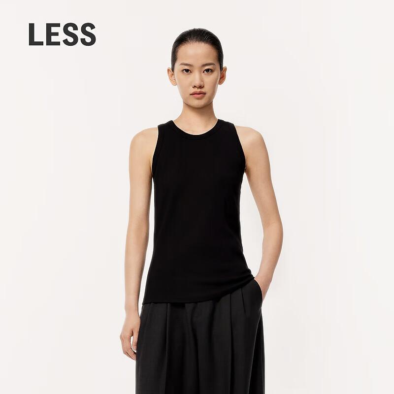 LESS 2024 Spring Round Neck Vest L