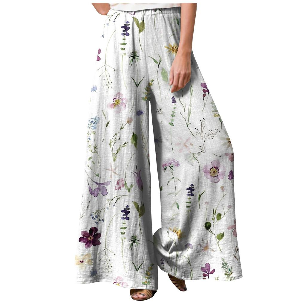 Women's Winter Sweatpants Solid Color Casual Pants Women's Fleece Sweatpants Wide Leg Straight Pants