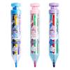 Retractable Childrens Crayon Set 8 Vibrant Colors Creative Tool Water Soluble Design For Home School Artistic Activity