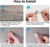 Car Roof Clip Retainer Auto Interior Upholstery Headliner Nut Rivet Fastener Holder Cover Fixing Clips Vehicle Parts Accessories