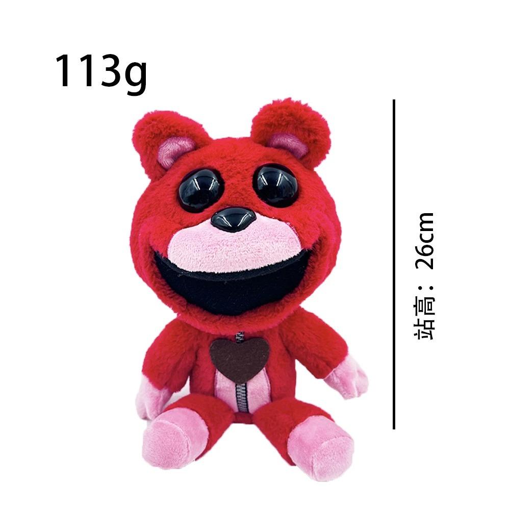 Poppy Playtime Purple Moon Cat Plushie Cute Big Mouth Monster Stuffed Toy Home Decor Ornament