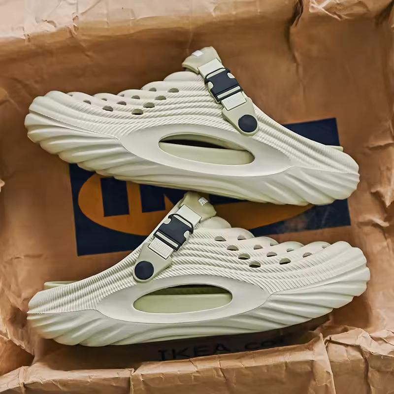Unisex Summer Slippers Men Clogs Platform Women Beach Sandals Outdoor Casual Non-slip Footwear Men Sandals