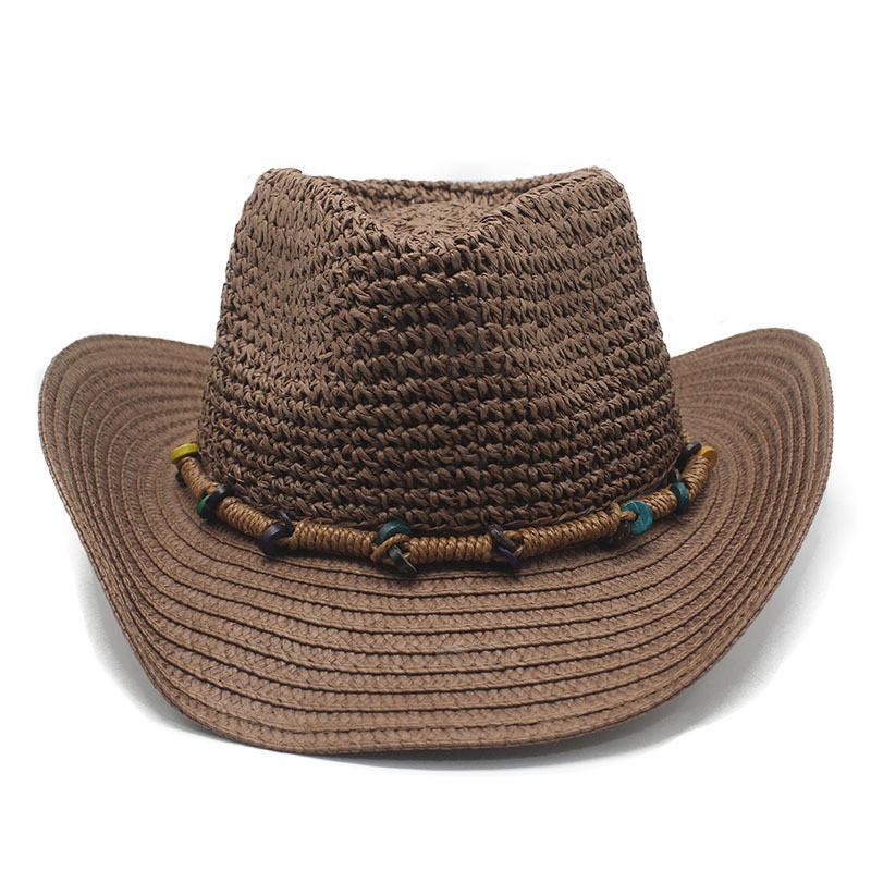 Sun Hat For Women Men With Wide Brim And Breathable Paper Straw For Beach And Pool Sun Protection