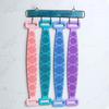 Silicone Body Scrubber & Back Massager Exfoliating Shower Sponge Soft Bath Brush for Deep Skin Cleansing Deep Skin Clean
