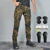 VOLERO Motorrad Jeans Herren Mehrere Taschen Arbeit Atmungsaktiv Camouflage Hose Fahren Verlängert Schutzausrüstung