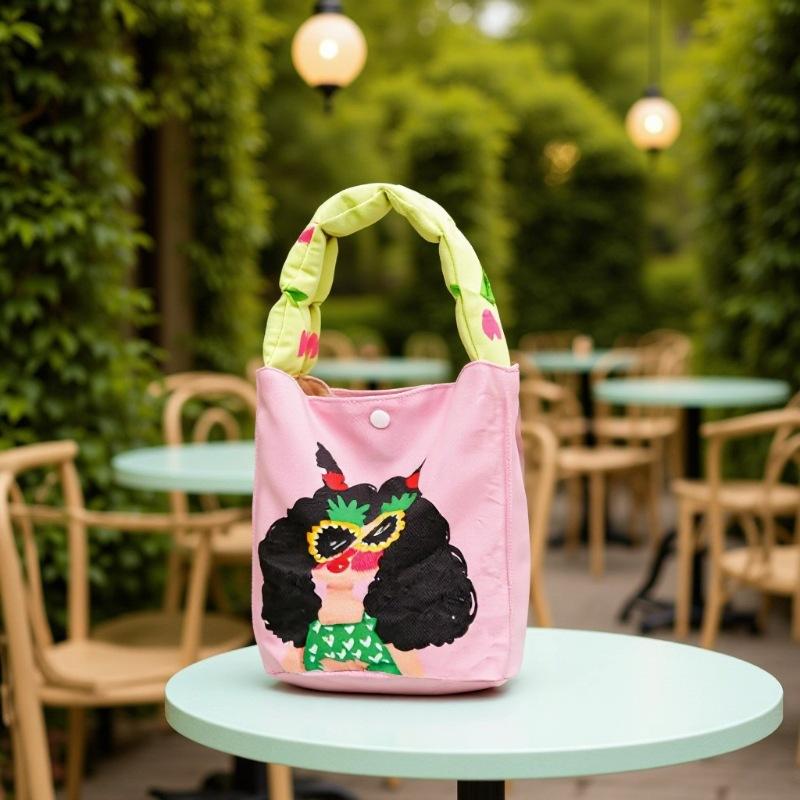 Handbag Small Tote Bucket Bag High-End Mini Crossbody Cute Little Girl Pet Bag Handheld Bag