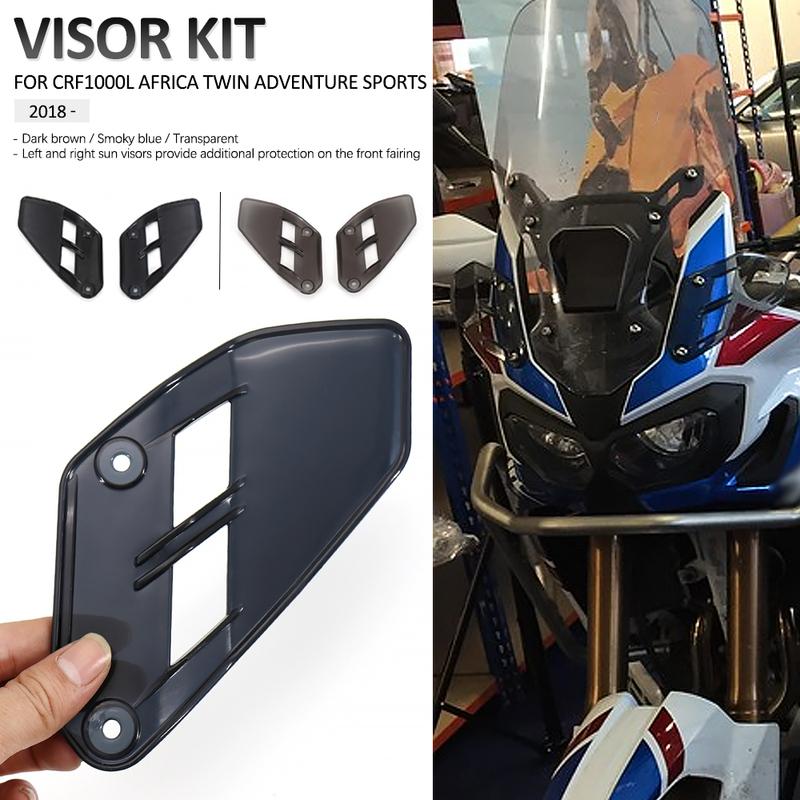 Motorcycle Accessorie For Honda CRF1000L CRF 1000 L CRF 1000L Africa Twin Adventure Sports L1 L2 Upper Wind Deflectors Visor Kit