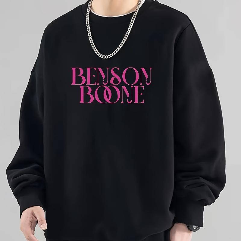 

Crew Neck Sweatshirt, Versatile Style, Office & Outdoor XXL чёрный