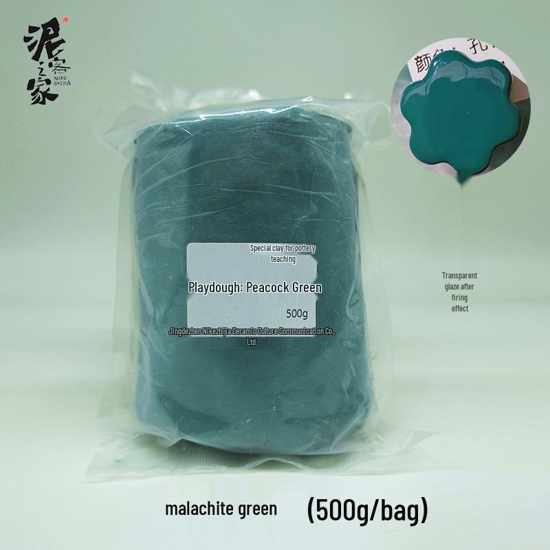 Bunte Kinder-Töpferton: Weiches, handgefertigtes Kaolin-Porzellan in einem Pfundbeutel. Perfekt für Studenten-Skulpturen.